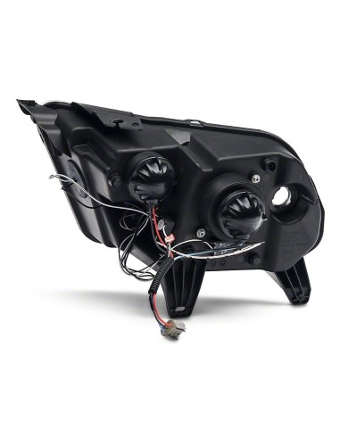 Chrome proyector dual de Halo Faros - LED (10-12 GT, V6)