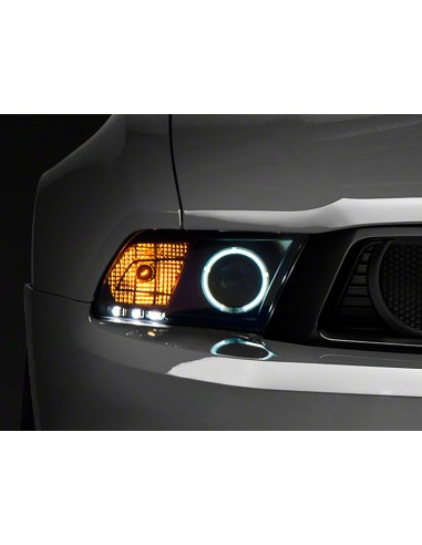 Raxiom Negro Proyector Faros - CCFL de Halo (10-12 GT, V6)