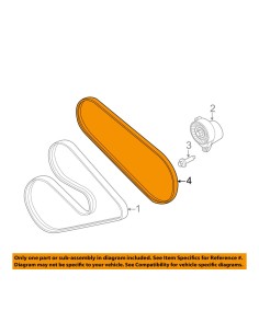 CORREA FORD MUSTANG 5.0