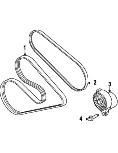 CORREA MOTOR 3.7 FORD MUSTANG