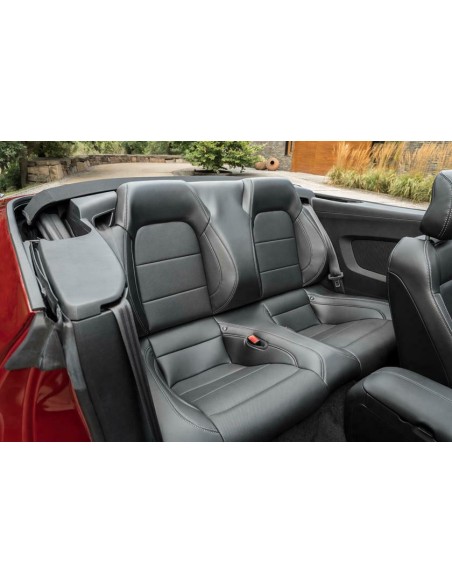 2015 2019 Ford Mustang Asientos de piel (NEGROS)