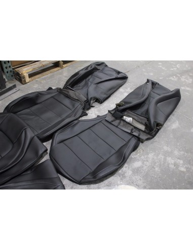 2015-2020 Ford Mustang Leather Seats (Black)