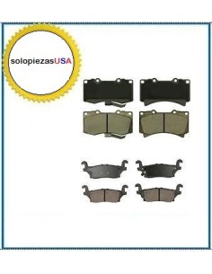 PASTILLAS DELANTERAS Y TRASERAS HUMMER H3