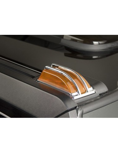 Putco Hummer H2 cromo Cubiertas de iluminación de techo