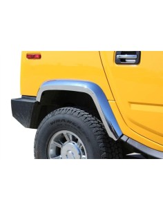 Putco Hummer H2 defensa del cromo del ajuste 2