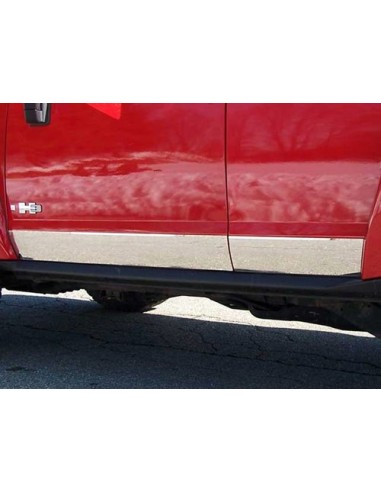 QAA Hummer H3 acero inoxidable de 4 Pc Rocker panel de ajuste